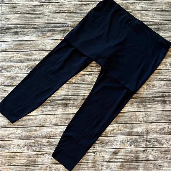 Cabi Navy M’Leggings w/Attached Skirt L - Picture 3 of 6